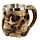 Decorative Tankard - Bronze Octopus Skull