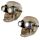 Fantasy Steampunk Skull Ornament - Goggles
