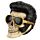 Fantasy The King Skull Ornament