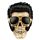 Fantasy The King Skull Ornament