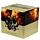 Fantasy Biker Helmet Gold Punk Skull Ornament