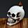 Backflow Incense Burner - Skull
