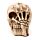 Gothic Skull Decoration - Skull Head with Skeleton Claw Hand