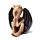 Decorative Set of 3 Ornaments - The Reaper See No Speak No Hear No Evil Winged Demons