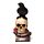 Decorative Ornament - Crow on Skull & Books