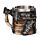Decorative Tankard - Axe Handle Armoured Skull