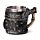 Decorative Tankard - Axe Handle Armoured Skull