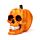 Decorative Ornament - Pumpkin Skull