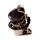Decorative Ornament - Steampunk Style Skull with Gas Mask & Top Hat