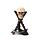 Resin Tea Light Holder - Skull Head with Scythe Tripod