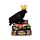 Decorative Ornament - Crow Wearing Crown Standing on Books