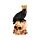 Decorative Ornament - Crow Wearing Crown Standing on Skulls