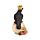 Decorative Ornament - Crow Wearing Crown Standing on Skulls