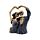 Decorative Ornament - Skeleton Couple Heart Arms