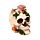 Decorative Ornament - Skull with Toadstools & Moss
