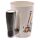 Shaped Handle Ceramic Mug - Garden Wellington