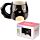 Novelty Shaped Ceramic Mug - Feline Fine Black Cat