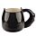 Novelty Shaped Ceramic Mug - Feline Fine Black Cat