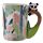 Shaped Handle Ceramic Mug - Pandarama Panda