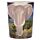 Shaped Handle Ceramic Mug - Elephant Savannah Decal