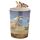 Shaped Handle Ceramic Mug - Giraffe Savannah Decal