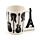 Shaped Handle Ceramic Mug - Headstock Rock Guitar
