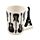 Shaped Handle Ceramic Mug - Headstock Rock Guitar