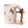 Shaped Handle Ceramic Mug - Seagull Buoy
