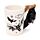 Shaped Handle Ceramic Mug - Bat