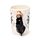 Shaped Handle Ceramic Mug - Bat