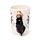 Shaped Handle Ceramic Mug - Bat