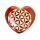 Carved Soapstone Ashcatcher Incense Burner - Chakra Heart Shaped Flower of Life