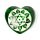 Carved Soapstone Ashcatcher Incense Burner - Chakra Heart Shaped