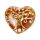 Carved Soapstone Ashcatcher Incense Burner - Chakra Heart Shaped Tree of Life