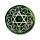 Carved Soapstone Ashcatcher Incense Burner - Chakra Round