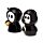 Ceramic Salt & Pepper Set - Skull Boy & Ghost Boy