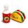 Ceramic Salt & Pepper Set - Frida the Taco & Hot Sauce Foodiemals