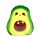 Ceramic Salt & Pepper Set - Pedro the Avocado Foodiemals