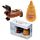 Ceramic Salt & Pepper Set - Sausage Dog & Mustard