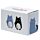 Ceramic Salt & Pepper Set - Feline Fine Black & Grey Cats