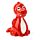 Ceramic Salt & Pepper Set - Red Dragon