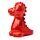 Ceramic Salt & Pepper Set - Red Dragon