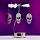 Spinning Tea Light Carousel Candle Holder - Skull