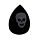 Beauty Blender Sponge - Skulls and Roses