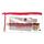 7 Piece Clear Pencil Case Stationery Set - Adoramals Shiba Inu Dog 