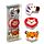Eraser 3 Piece Set - Zooniverse