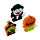 Eraser 3 Piece Set - Witch, Vampire & Pumpkin