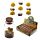 Novelty Kids Bee Design Eraser Set