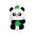 Eraser - Panda
