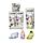 Eraser 3 Piece Set - Moomin Garden